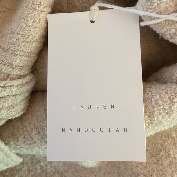 Lauren Manoogian Cotton Crewneck Cardigan *NWT*, Size Large - Picture 10 of 11